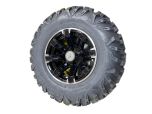American Landmaster Tire and Wheel Assembly, Front, 25x8 ATW-042 AL BLK - 17617