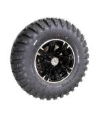 American Landmaster Tire and Wheel Assembly, Rear, 25x10-12 Terra DOT AL BLK - 19170