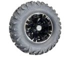 American Landmaster Tire and Wheel Assembly, Rear, 25x10 ATW-042 AL BLK - 19175