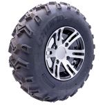 Trailmaster Tire/Wheel Assembly 22x7x10, Front, Left (Driver), Mag Wheel V-Tread for Blazer 150X - 7020050150G00 replaces 7020050150G00FL