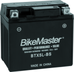 BikeMaster Battery BTX5L-BS 12V 4AH Sealed Battery