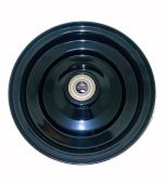 Hammerhead Wheel / Rim - 6", Front, Black for Torpedo and Mini-Size Gokarts - 6.000.182-BK replaces 6.000.182