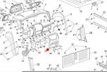 Hammerhead R-150 Dash, Plastic Center Dash Panel - 15-0205-00