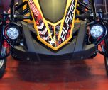 Trailmaster Hood, Lower Plastic Black Bumper for Blazer200R - 6503000080G000