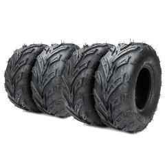 Hammerhead Far East V-Tread 16x6-8 and 16x7-8 Tire Package for Mudhead, 208R, SE and Mid-Size Gokarts