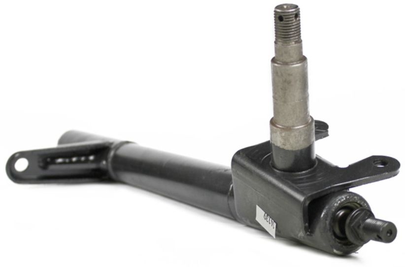2.000.027-R, Left (Driver) Side Strut and Spindle - Black