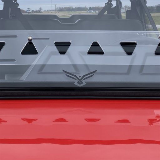 American Landmaster Windshield, DOT Solid Piece Polycarbonate