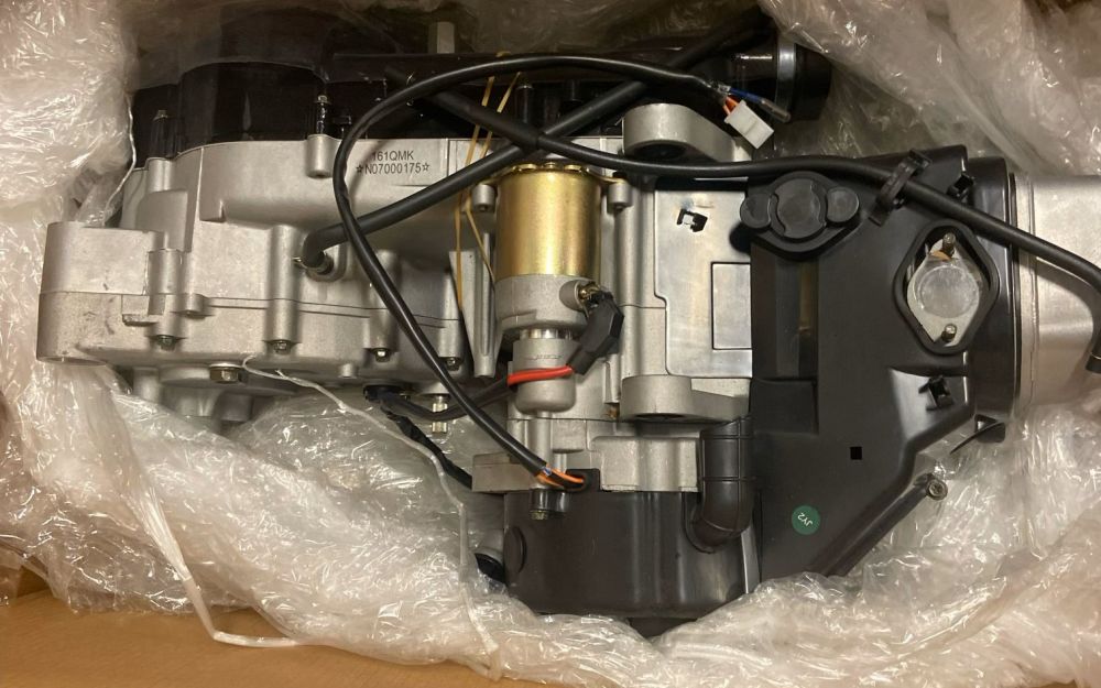 Trailmaster 200 Engine Assembly, Complete (169cc) NON-EFI