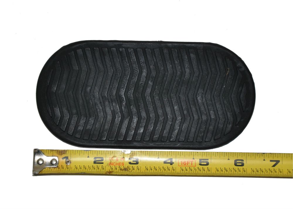 7.020.012, RUBBER FOOT FLATE