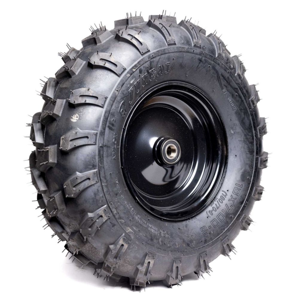 Trailmaster Tire/Wheel Assembly 18x7-8, Front, Left (Driver) for