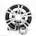 Trailmaster Wheel / Rim - 10", Front, Black / Aluminum - 6000142150G001