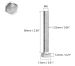 Hammerhead Bolt, M8x60 Fully-Threaded Bolt - 12.100.030