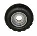 Hammerhead Far East Tire/Wheel Assembly 17x7x8, Front, Left (Driver), Silver Wheel, V-Tread for GL 150 - 14396