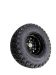 American Landmaster Tire and Wheel Assembly, Rear, DOT 25x10-12 STL/BLK - 19173