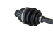American Landmaster CV Axle Drive Shaft, 71.125" Front Crew - 19820