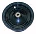 Hammerhead Wheel / Rim - 6", Front, Black for Torpedo and Mini-Size Gokarts - 6.000.182-BK replaces 6.000.182