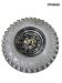 American Landmaster Premium Gladiator 25" Tire & Wheel Set of 4 with Black Steel Wheels - CA00057-R
