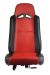 Trailmaster Seat, Left (Driver) Red Seat for 150cc / 200 / 300cc - 6000377150G000 replaces 6000377150G000-RED