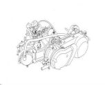 Trailmaster 300 Engine for 300XRS (260cc) - 300XRSenginecomp
