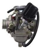 Hammerhead Carburetor with Automatic Choke, 24mm for 150cc - 6.000.024 replaces PD24J, PD24J00150G000, 14197, 16100-KAT-913-1, 16100-KAT-913, 14925