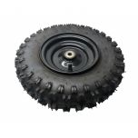 Hammerhead Tire and Wheel Assembly, 6", Front, Black Wheel for Torpedo and Mini-Size Gokarts - 6.100.169 replaces 6.000.169