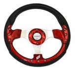 Hammerhead After-Market Steering Wheel, Red for 150cc / 250cc / 300cc - 7020038300G001