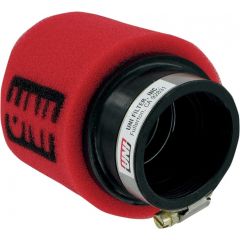 UNI Filter 2-Stage Angle Pod Air Filter, 55mm I.D. X 102mm Length - UP-4200AST 