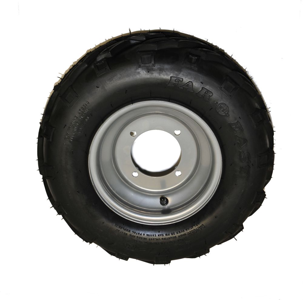 14397, Right Front Tire/Wheel Assembly (silver) GL 150