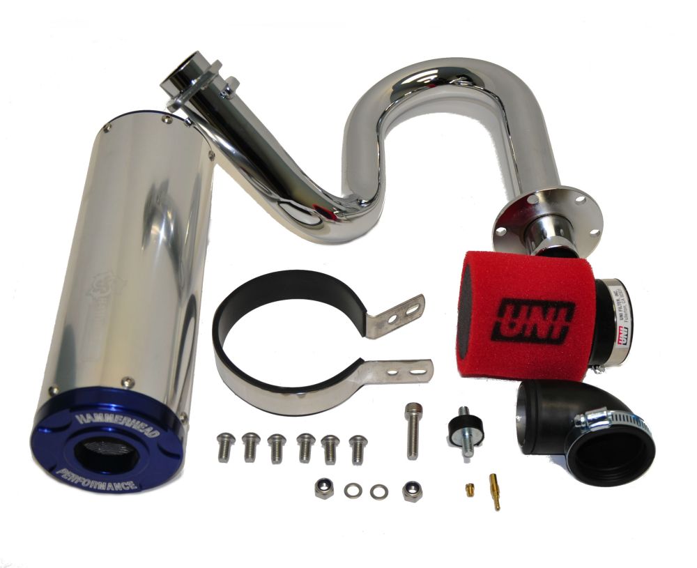 250cc GoKart Performance Exhaust Complete Kit