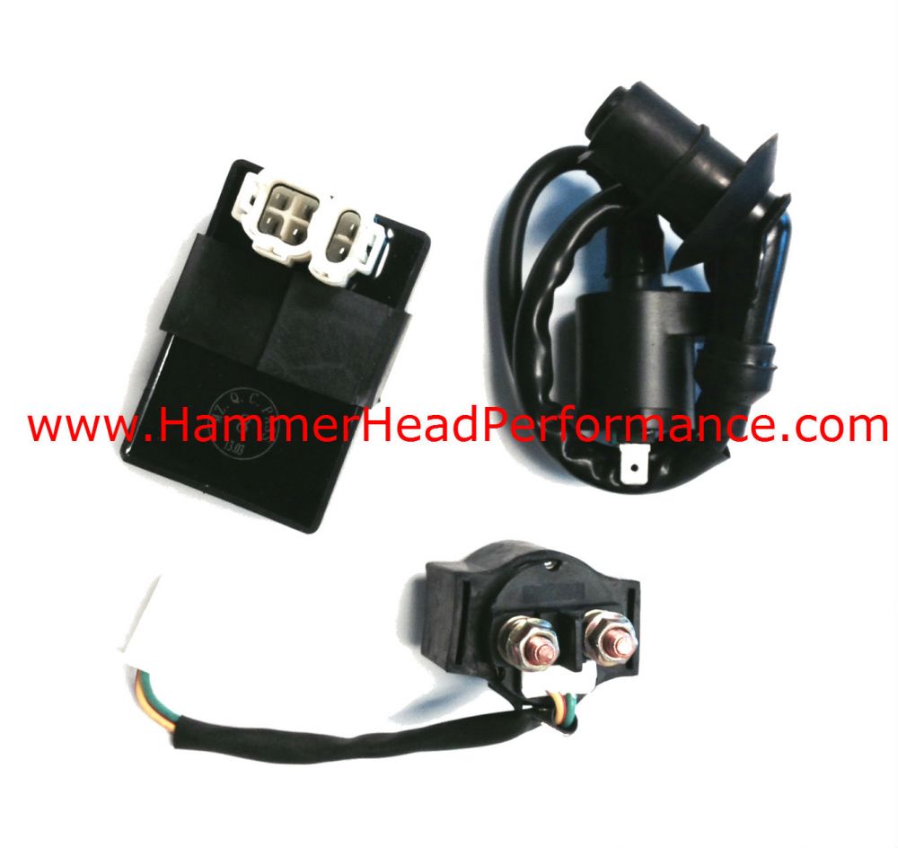 Hammerhead/Carter most Chinese 150cc 3-pk cable kit External Rev Go-kart parts 