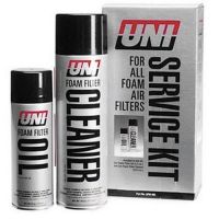 UNI Filter Foam Filter, Oil & Filter Cleaner Kit - UFM-400