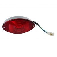 Hammerhead Brake Light, Tail Light - Red, Oval for 150cc and 250cc - 6.000.144 replaces 609-0004 