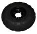 Hammerhead Far East Tire/Wheel Assembly 19x7x8, Front, Right (Passenger), Black Wheel, V-Tread - 13-0903-00 replaces 13-0901-03R